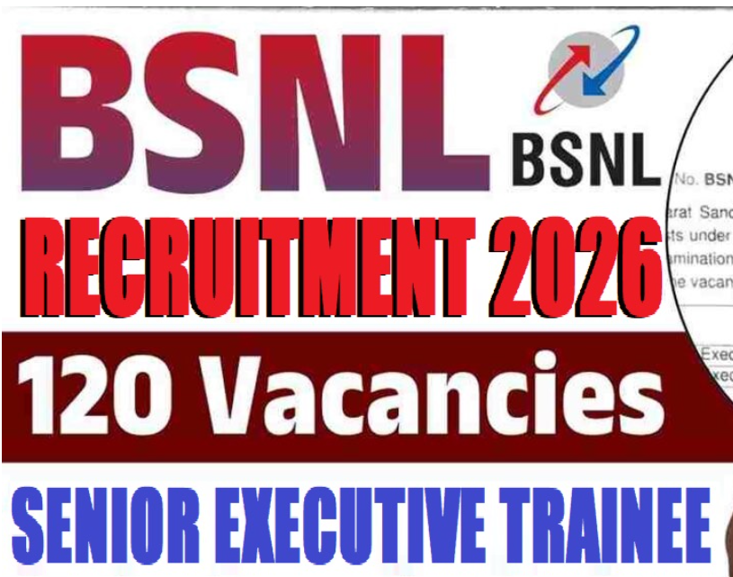 BSNL Senior Executive Trainee Recruitment 2026