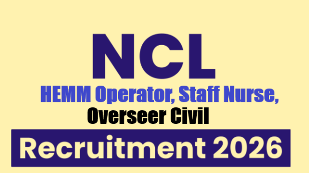 NCL Various Post Recruitment 2026